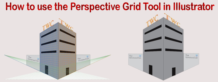 Как да използвате инструмента Perspective Grid Tool в Illustrator