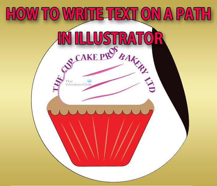 Comment taper du texte sur un chemin dans Illustrator