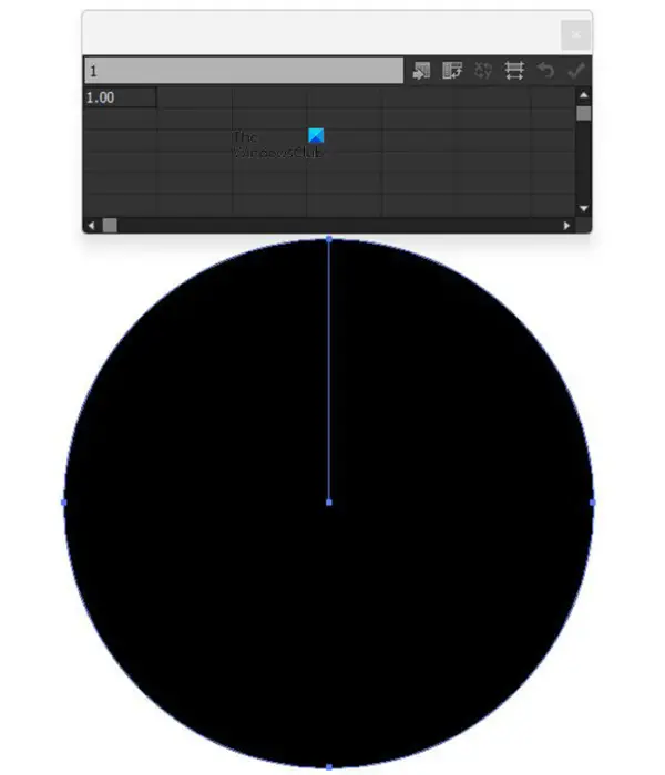   Hur man skapar 3D-exploderande cirkeldiagram i Illustrator - cirkeldiagram 1
