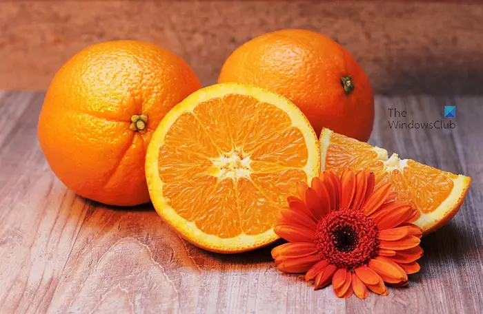 Hur man använder Flatten-effekten i Photoshop - Orange - Image After