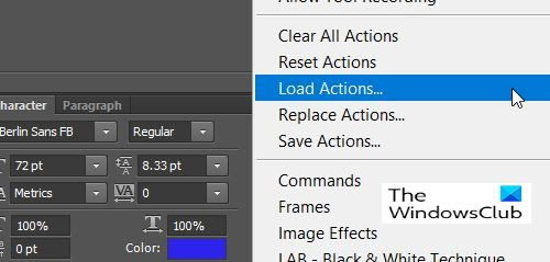 Cum să descărcați-și-instalați-nou-Photoshop-Actions-Load-Actions