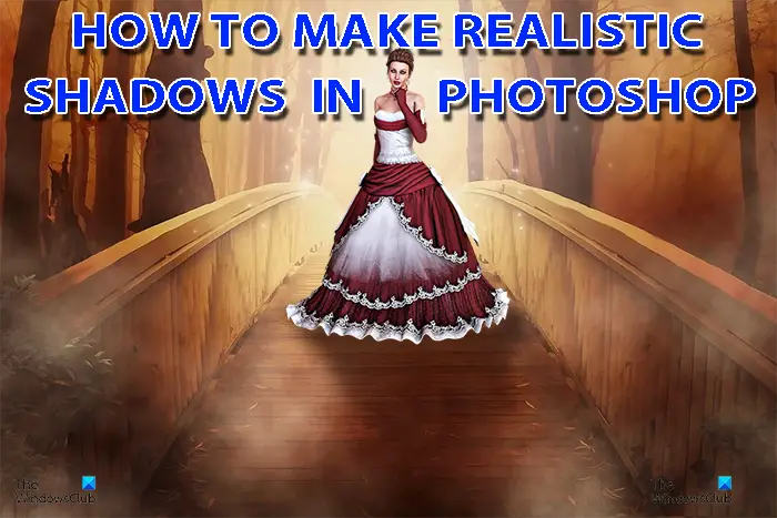 كيفية عمل الظلال الواقعية في برنامج فوتوشوب