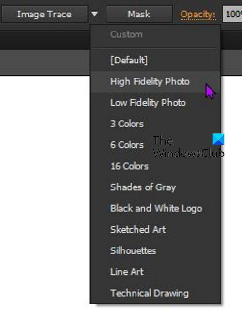 Как да поправим грешка Дефиницията на символа не може да съдържа свързано изображение в Illustrator - Проследяване на изображение