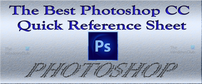 Meilleurs outils Photoshop CC et aide-mémoire de référence
