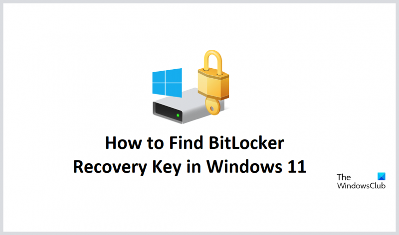 Как да намерите ключ за възстановяване на BitLocker с ID на ключ в Windows 11
