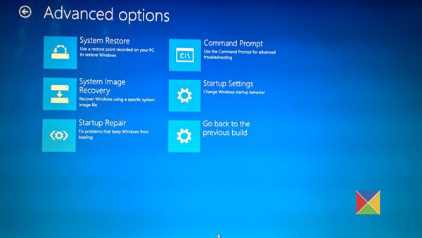 Napredne možnosti odpravljanja težav v sistemu Windows