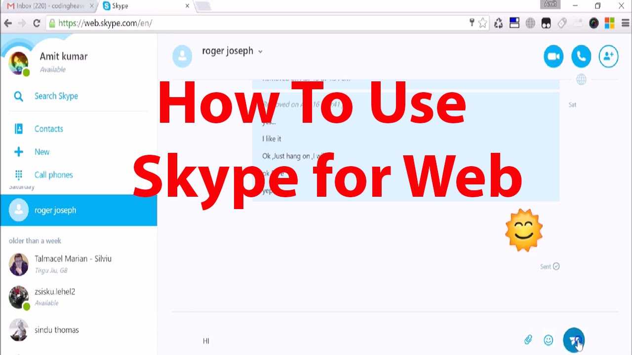 Ali lahko uporabljam Skype Online?