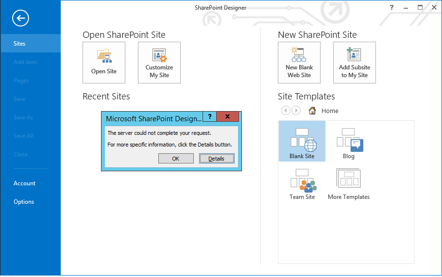Làm cách nào để truy cập Sharepoint Designer trong Office 365?