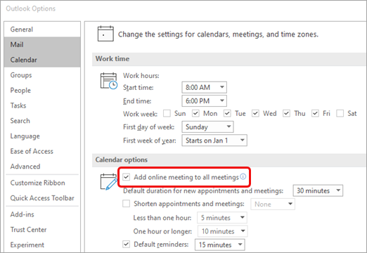 كيفية إضافة رابط الفرق إلى اجتماع Outlook؟