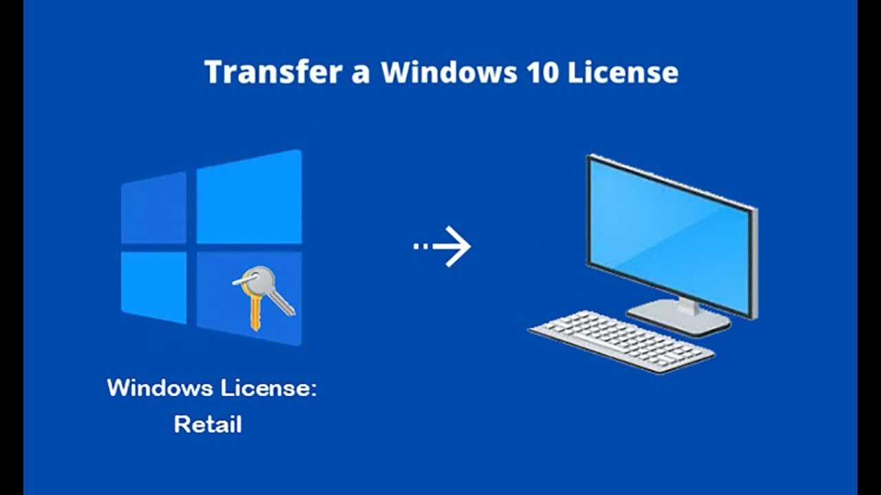 Как перенести цифровую лицензию Windows 10 на новый компьютер?