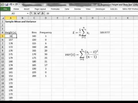 Hvordan finder man prøvegennemsnit i Excel?