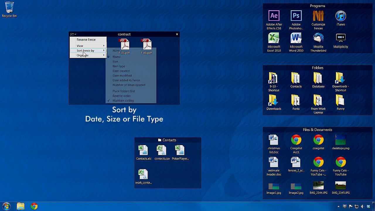 Jak uspořádat ikony na ploše Windows 10?