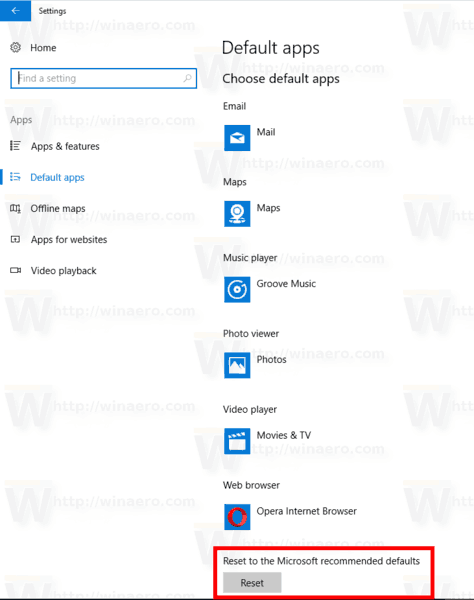 Hvordan tilbakestille filtilknytninger i Windows 10?