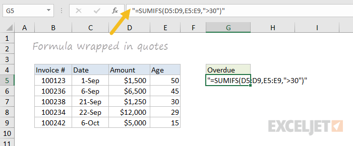 Zašto se moja Excel formula prikazuje kao tekst?