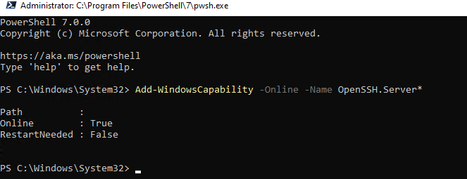 Jak SSH do Windows 10?