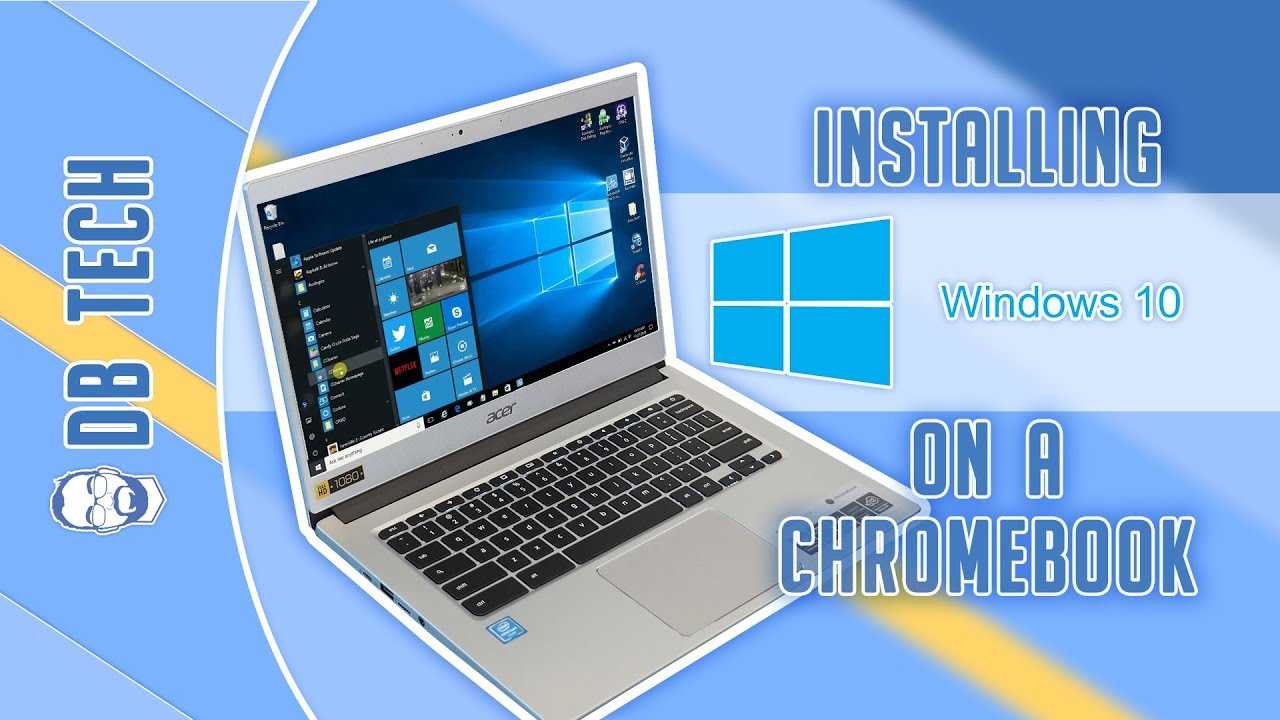 Hoe installeer ik Windows 10 op Chromebook zonder USB?