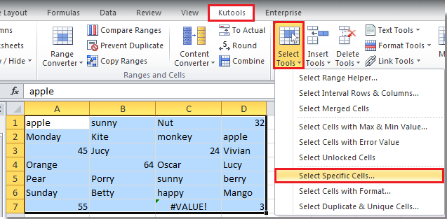 Kuinka löytää useita arvoja Excelissä?