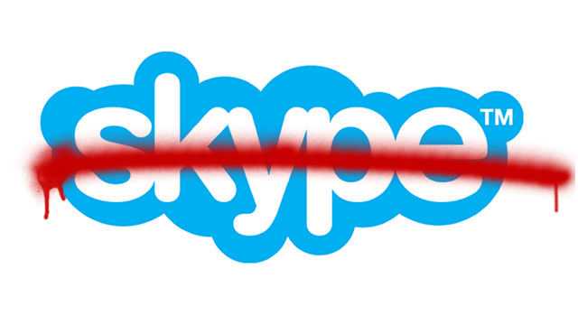 Skype este în China?