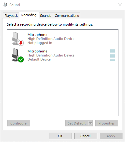 Windows 10で両方のモニターからサウンドを得る方法?
