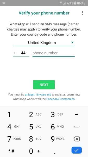 האם אוכל להשתמש במספר סקייפ עבור Whatsapp?