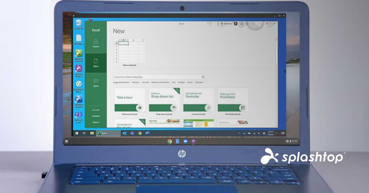 Verfügt das Chromebook über Excel?