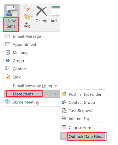 Làm cách nào để lưu email Outlook khi nghỉ việc?