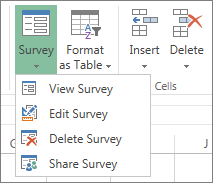 Как создать опрос в Excel?