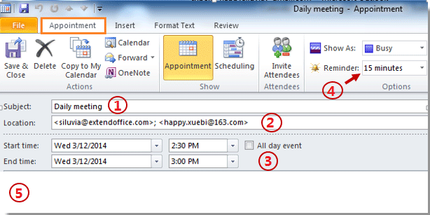 Как да изпращате повтарящи се имейли в Outlook 365?