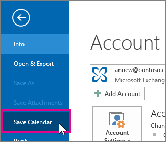 Как да експортирате Microsoft Outlook календар в Google?