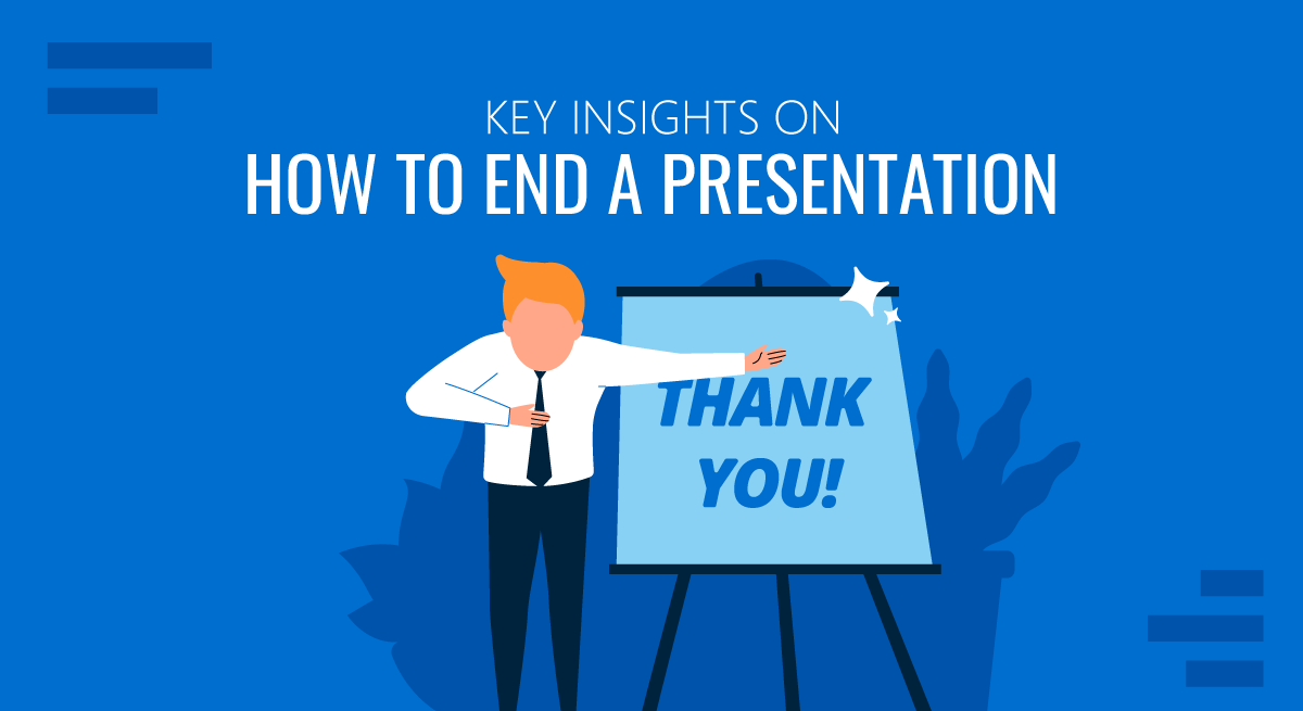 Hur avslutar man en Powerpoint-presentation?