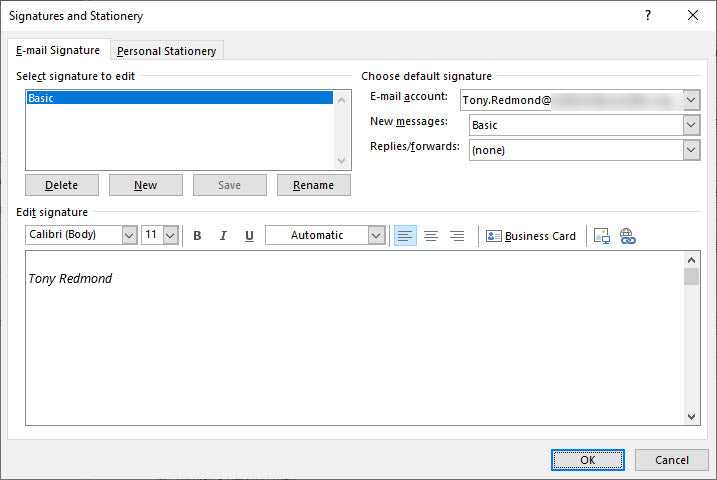 Ako synchronizovať podpis programu Outlook medzi zariadeniami?