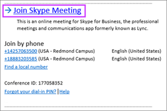 จะเข้าร่วม Skype ด้วย Conference Id ได้อย่างไร