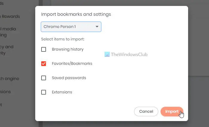   Paano mag-import ng mga bookmark mula sa Chrome at Firefox sa Brave browser