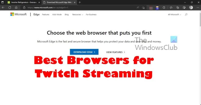 Beste browsers voor Twitch-streaming
