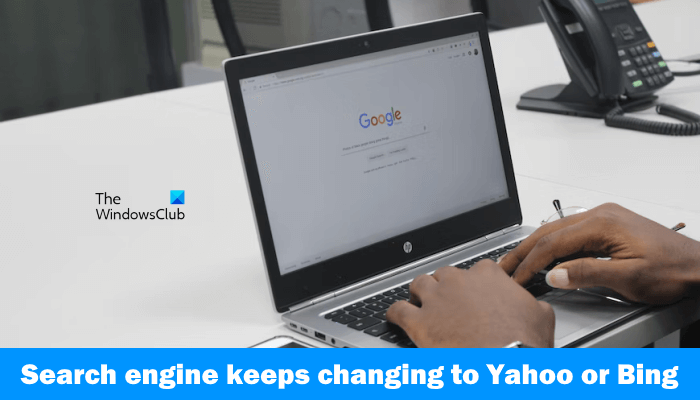 Meklētājprogramma turpina mainīties uz Yahoo vai Bing