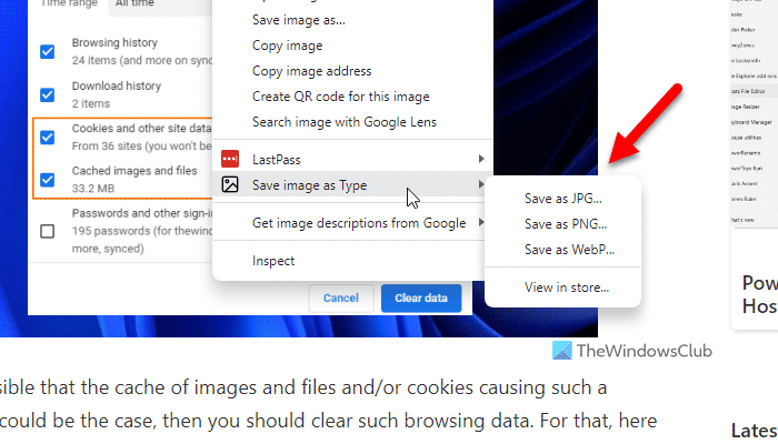   Meilleures extensions Chrome pour enregistrer des images dans différents formats