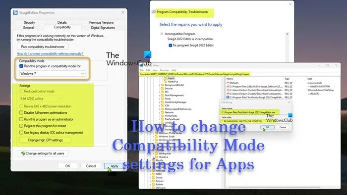 Jak změnit nastavení režimu kompatibility ve Windows 11/10