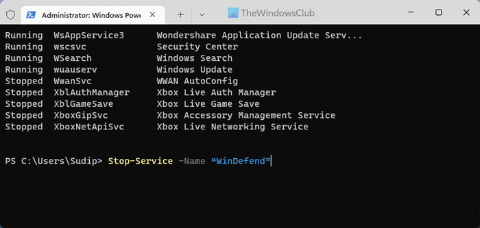 So deaktivieren Sie den ausführbaren Anti-Malware-Dienst in Windows 11