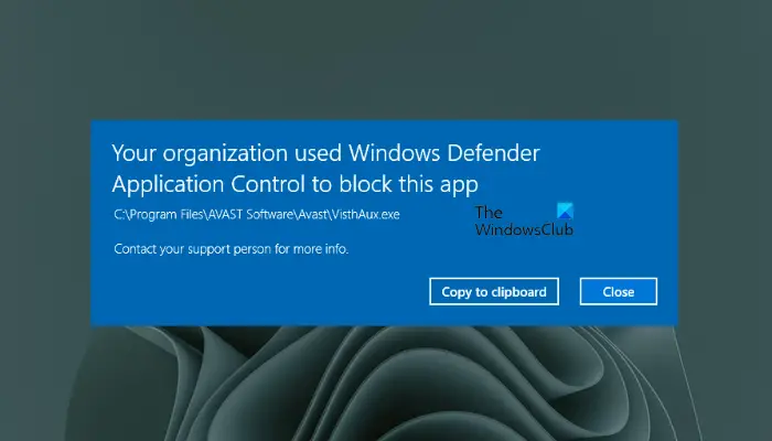 Windows Defender bloķē Avast antivīrusu