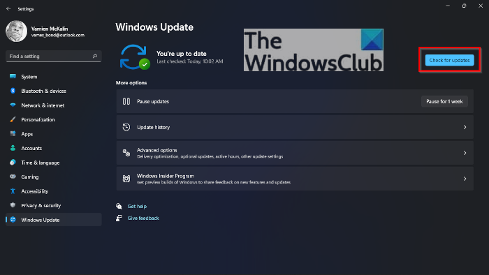 Hur man uppdaterar Windows 11 manuellt