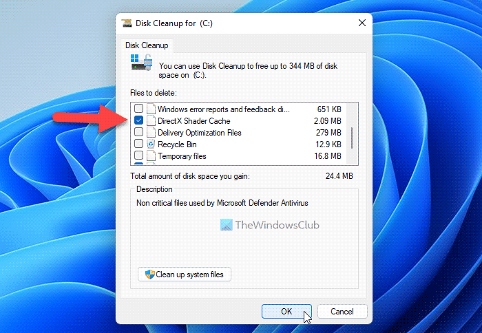   Comment supprimer DirectX Shader Cache dans Windows 11/10