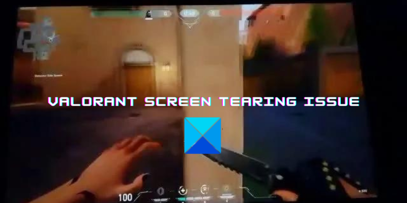 Screen tear Valorant