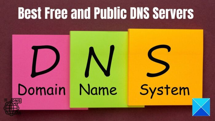 Liste over de beste gratis og offentlige DNS-serverne