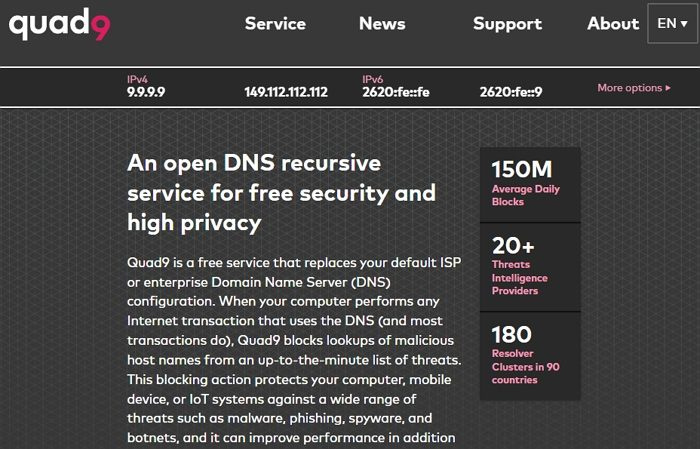 Serwer DNS Quad9