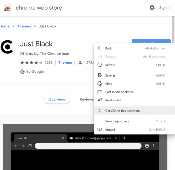 Installieren Sie Chrome-Designs im neuen Edge-Browser