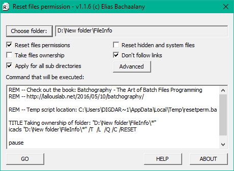 Kā atiestatīt NTFS faila atļaujas operētājsistēmā Windows 10