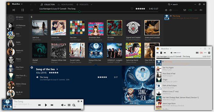 MusicBee vous aidera à organiser, trouver et lire des fichiers musicaux sur votre PC