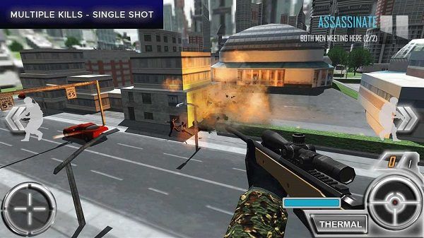 American Sniper Fury Gun Ammunta salamurhaaja ilmainen peli