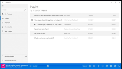 أفضل تطبيقات Podcast المجانية لنظام التشغيل Windows 10