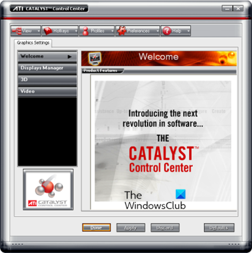 Kako koristiti ATI Catalyst Control Center; Treba li mi?
